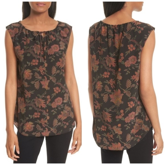 Theory Tops - Theory Theory Alamay Morris Silk Blouse